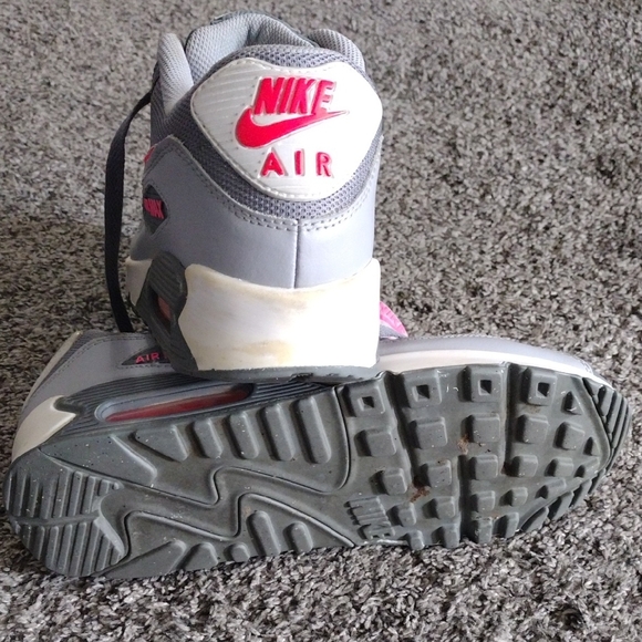 Nike Gray and Pink Athletic Shoes - Picture 6 of 9
